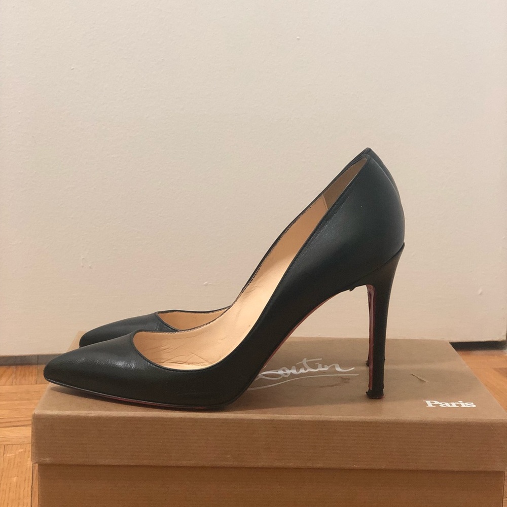 Louboutin Pigalle 85mm Sz 37.5 Authentic